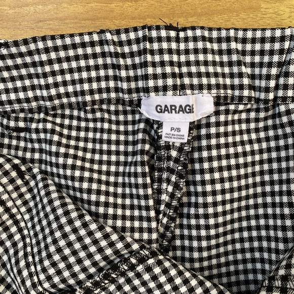 Garage Stretchy Gingham Pants - Picture 4 of 7